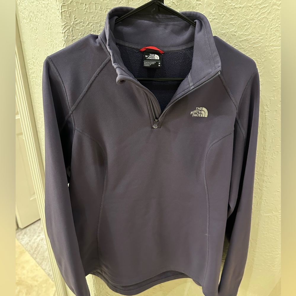 Purple North Face Pullover Womens Medium
